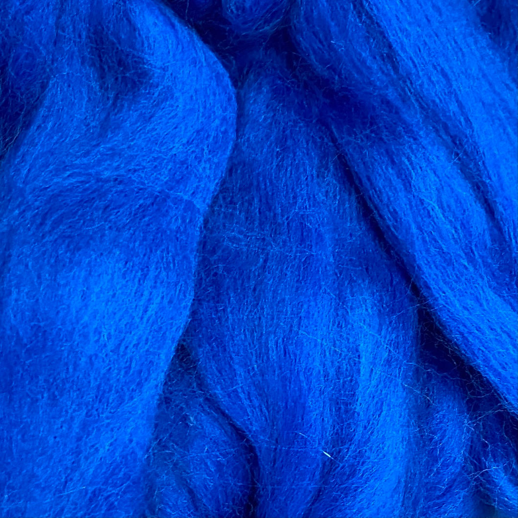 Blue Corriedale Top 50G