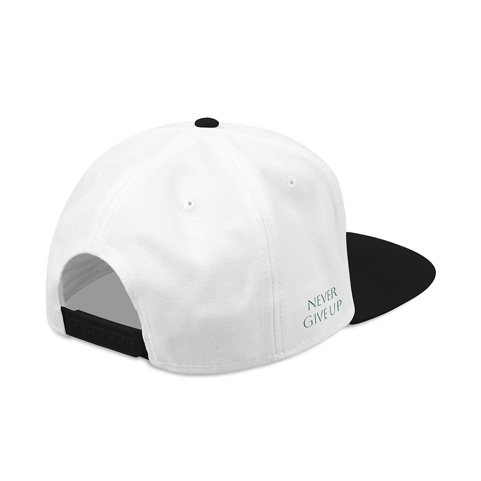Thumbnail: Embroidered Snapback Cap