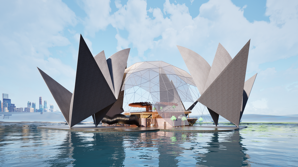 Exterior Perspective Daytime