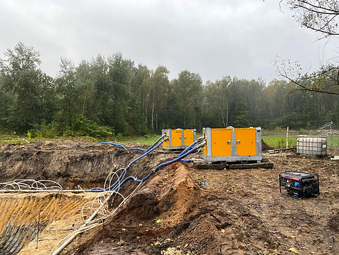Clasal Pumpen bei der Grundwasserabsenkung