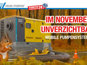 Die Wichtigkeit mobiler Pumpensysteme im November