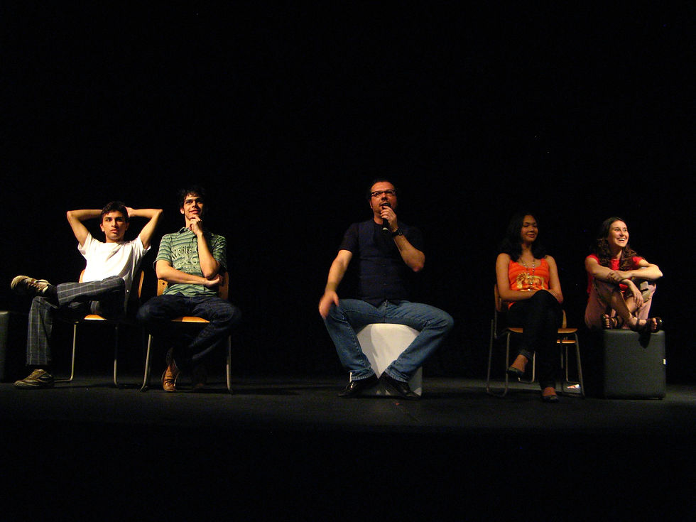 Debate no final do espetáculo