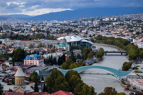 Tbilisi is a city of contrasts_ a meeting point between eastern and western civilisations