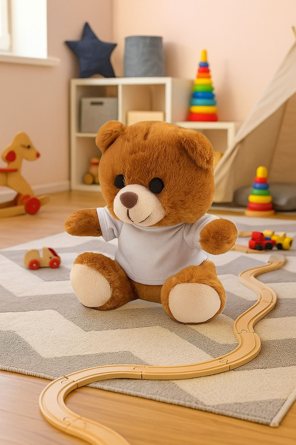 Miniature : Ours peluche avec Sweat-Shirt personnalisable