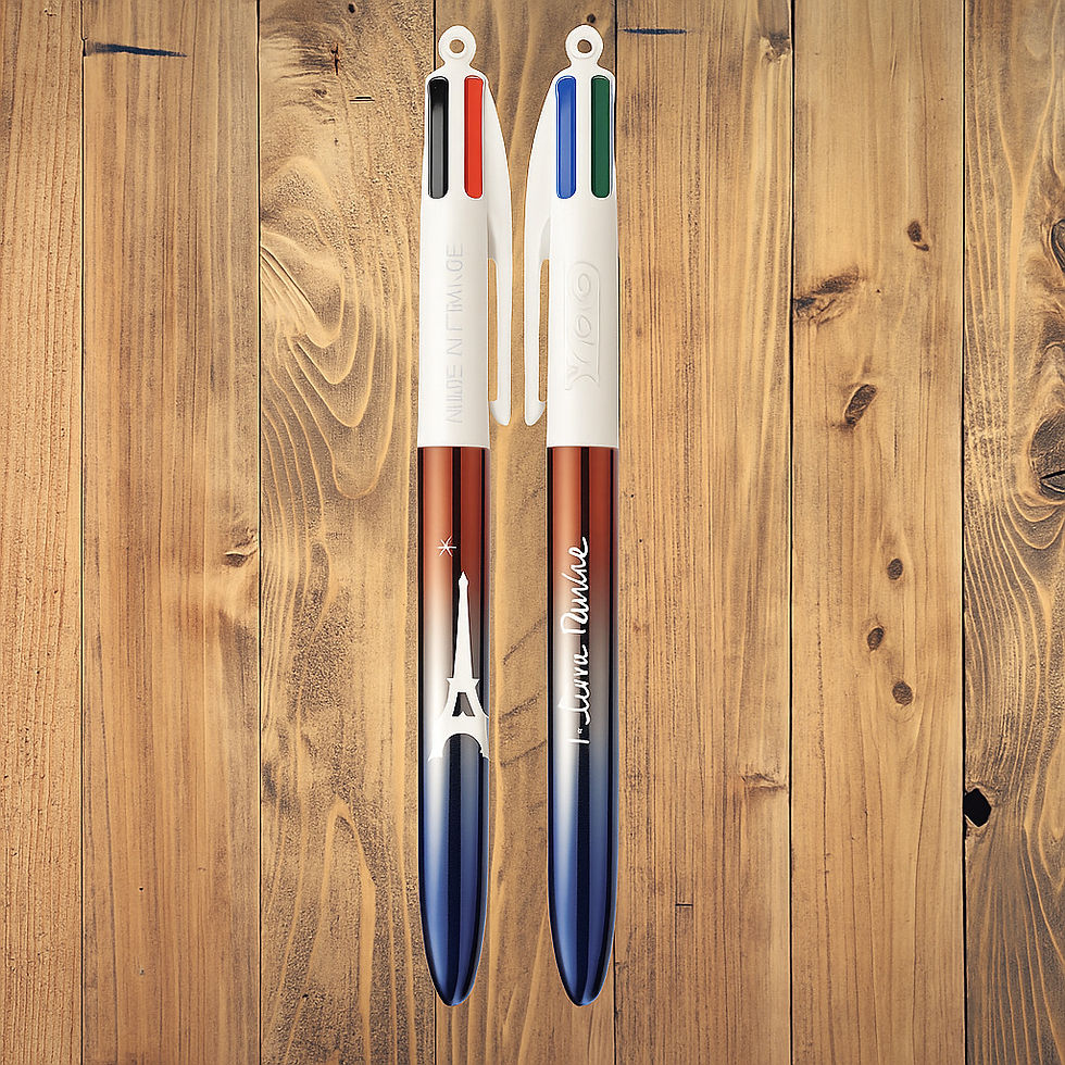 Miniature : Stylo BIC® 4 Couleurs « Paris – Ville de Lumière »