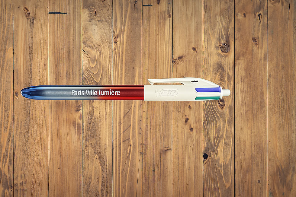 Stylo BIC® 4 Couleurs « Paris – Ville de Lumière »