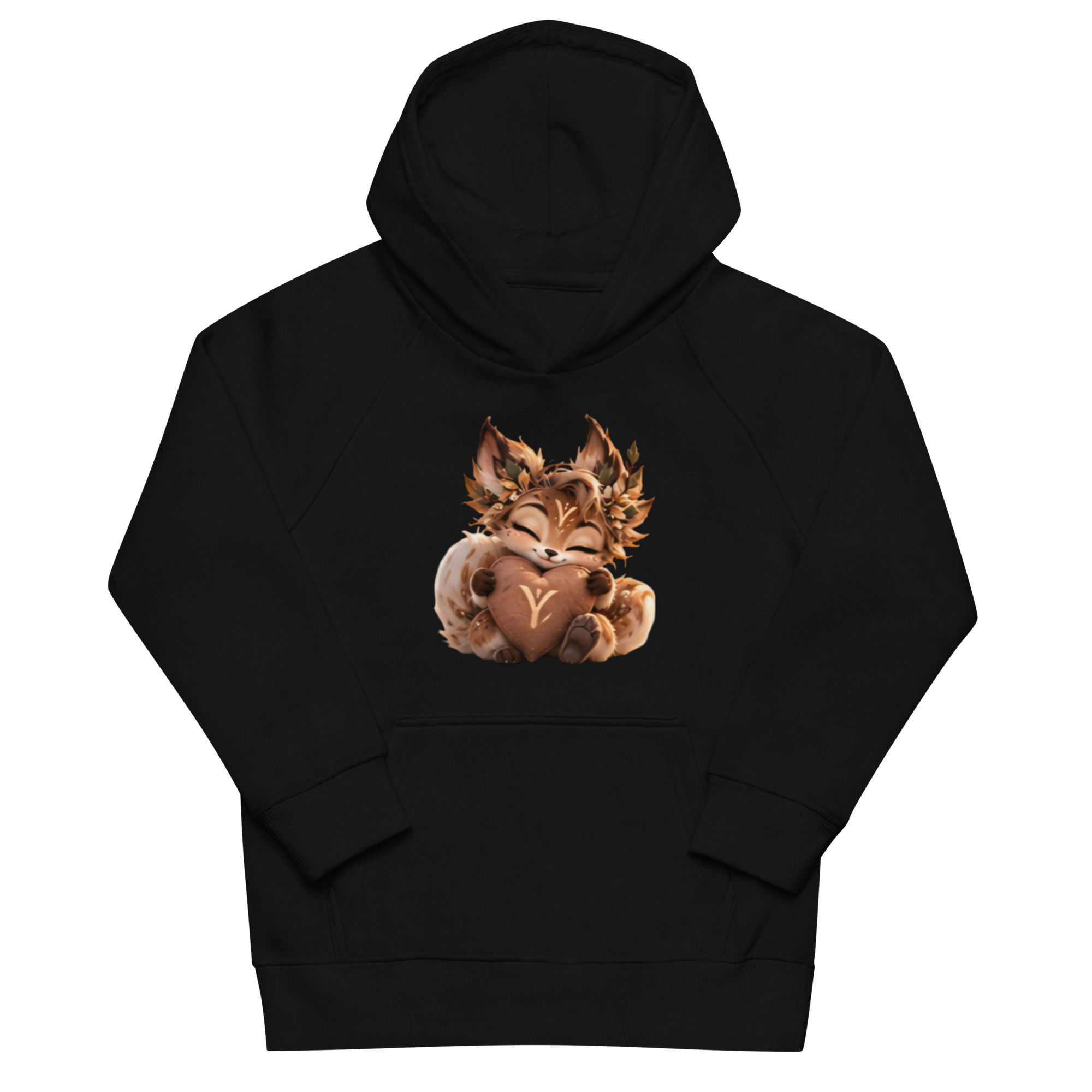 YAVRE´NA Bio-Hoodie Foxi mit Herz
