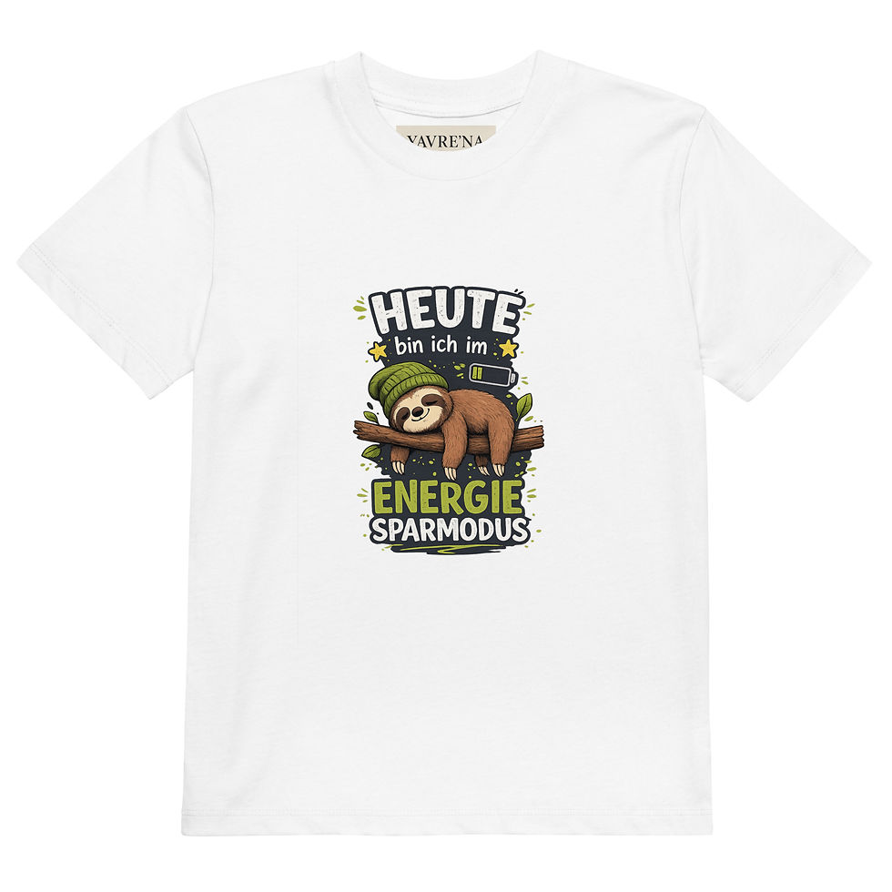 Miniaturbild: YAVRE'NA Kinder T-Shirt Heute im Energiesparmodus