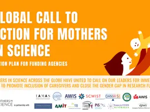Mothers in Science action plan for funding agencies – Global call to action
