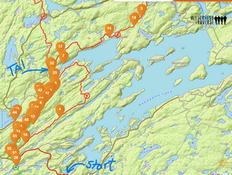 Dot Watching - Stretching Out - Trek 1 / Bike 1
