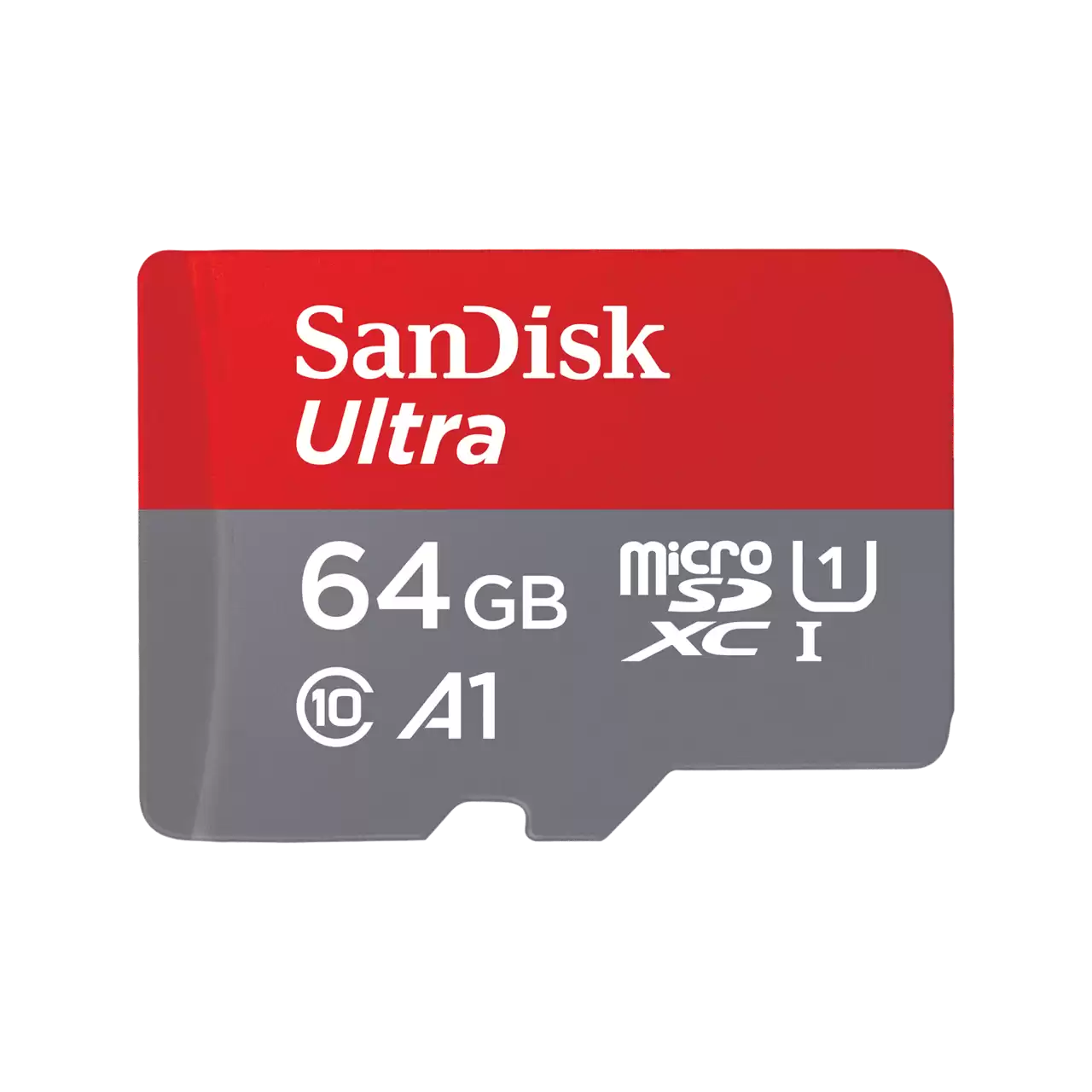 כרטיס זיכרון SanDisk Ultra microSDXC 64GB עד 140MB/s