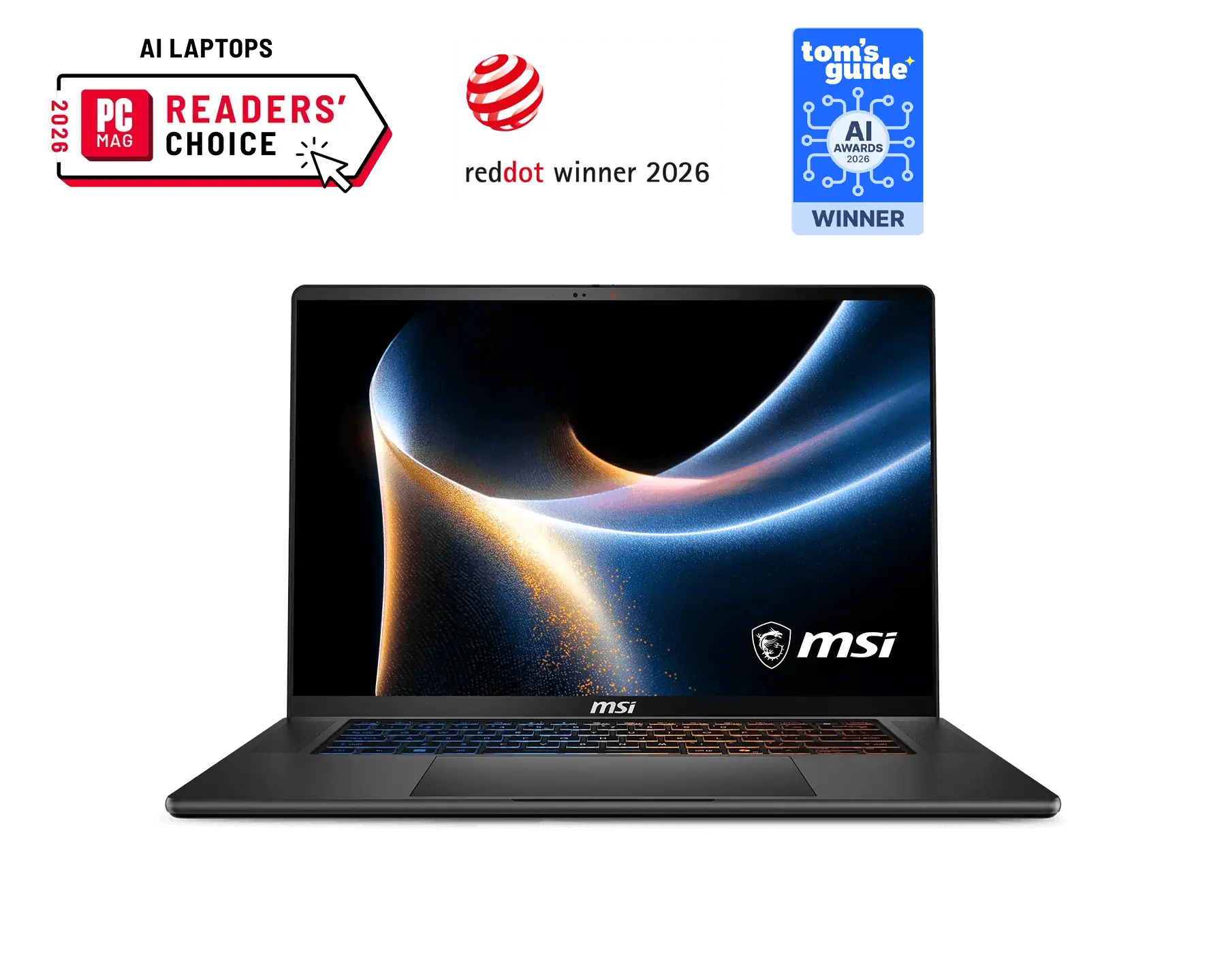 מחשב נייד MSI Stealth 16 AI+ B3WG-059ILY - Charcoal Black