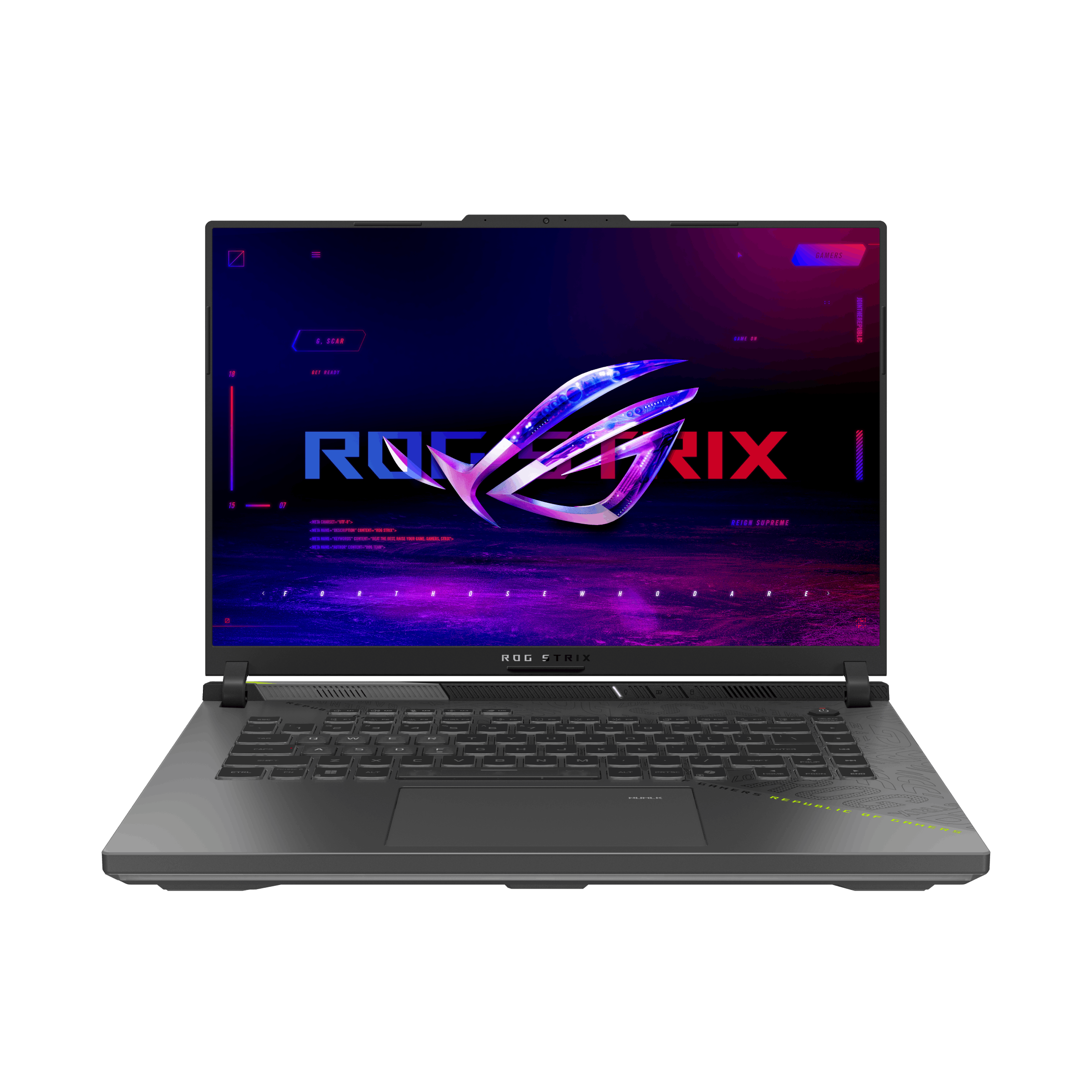 מחשב נייד Asus ROG Strix G16 (2025) - G614FR-S5061W, Volt Green