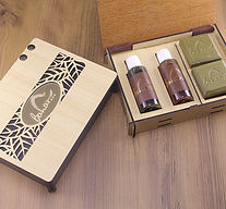 مجموعة صناديق هدايا بهارهان الخشبية