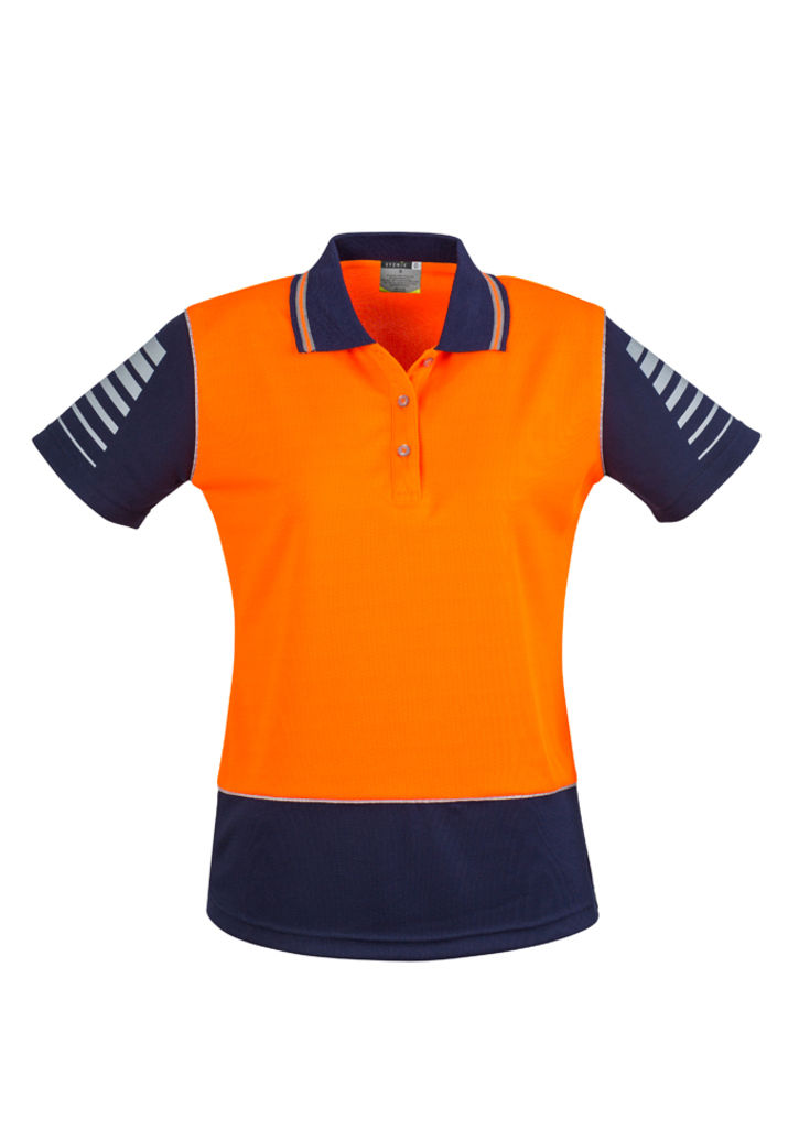 Thumbnail: Womens Hi Vis Zone Polo