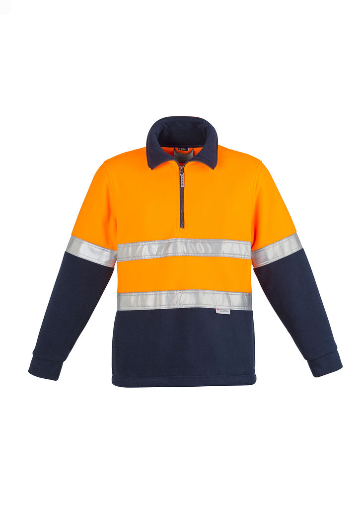 Thumbnail: Hi Vis Polar Fleece Jumper - Hoop Taped