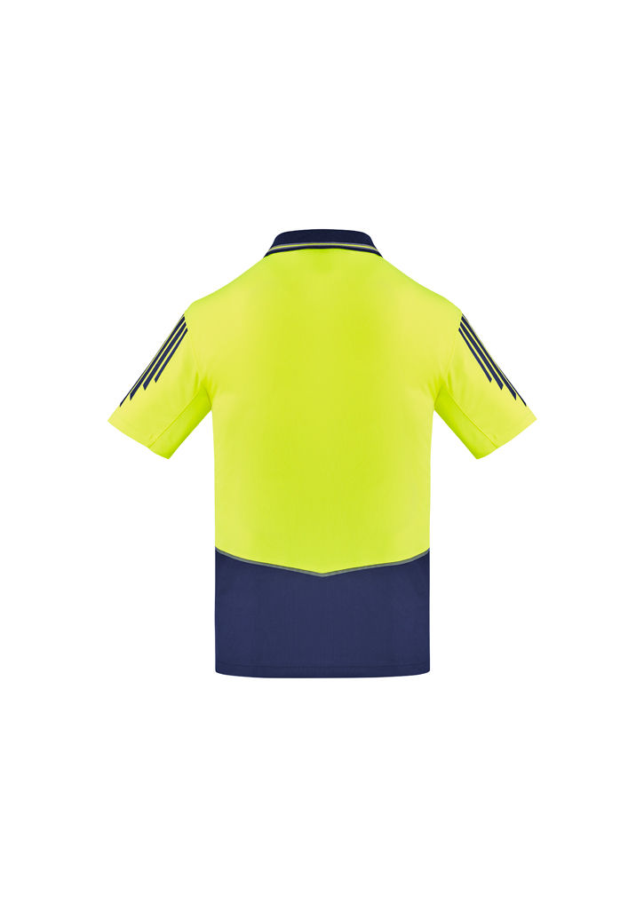 Thumbnail: Mens Hi Vis Flux S/S Polo