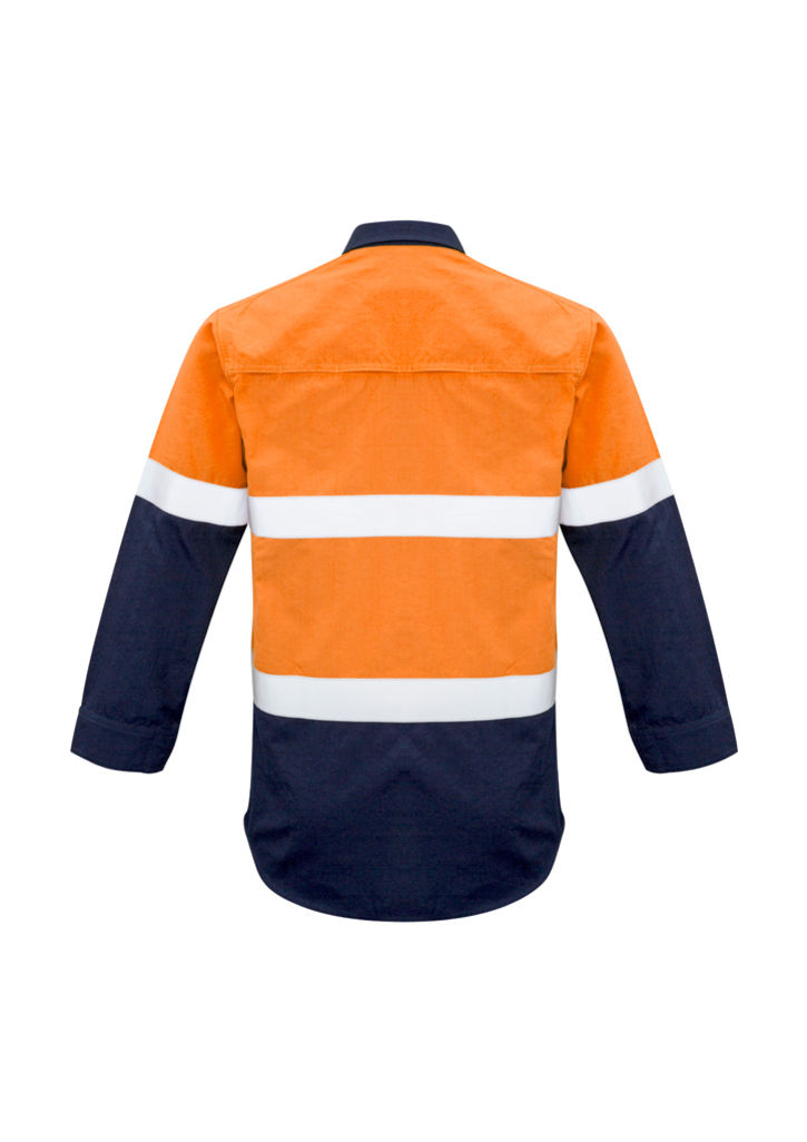 Thumbnail: Mens FR Closed Front Hooped Taped Spliced Shirt