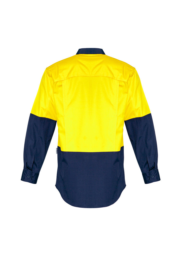 Thumbnail: Mens Rugged Cooling Hi Vis Spliced Shirt