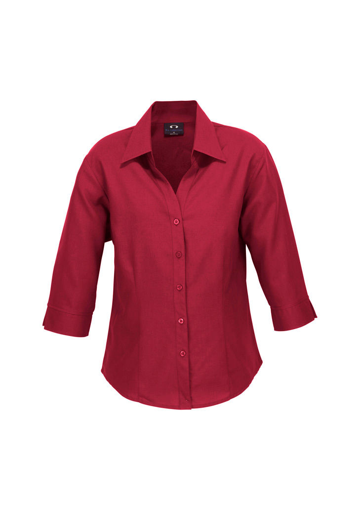 Thumbnail: Ladies Plain Oasis 3/4 Sleeve Shirt