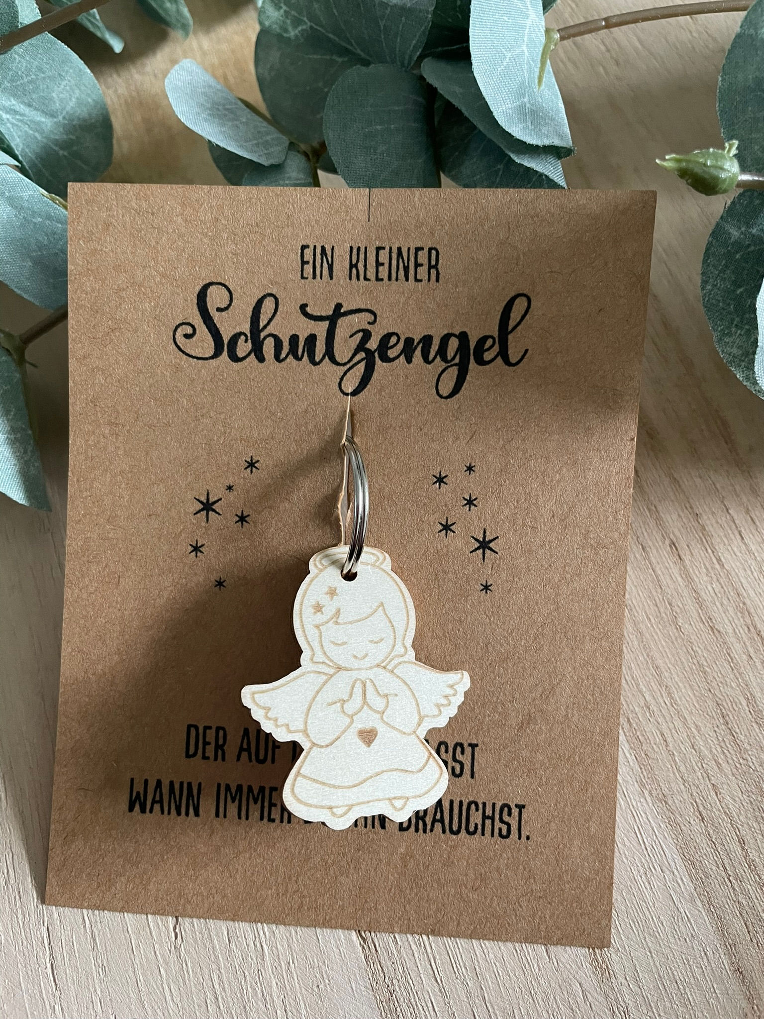 Schlüsselanhänger Schutzengel