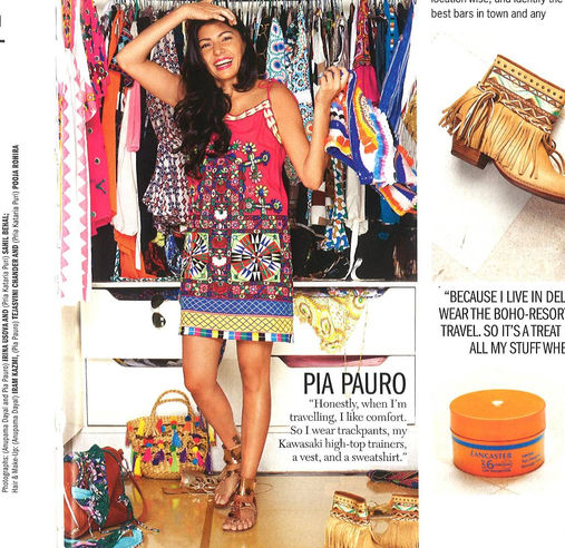 Magazine shoot