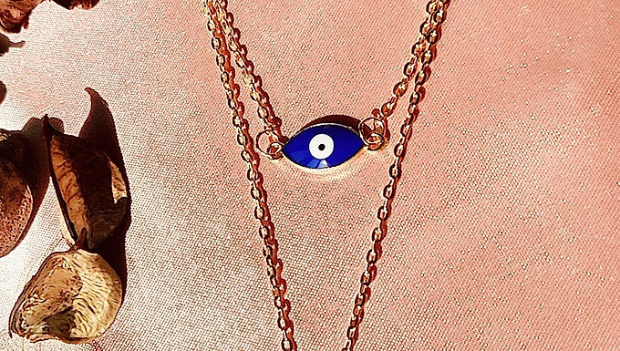 Evil Eye Multi Layered Necklace