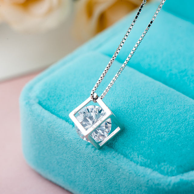 Silver Box Pendant