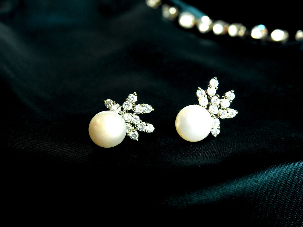 Thumbnail: Pearls Stud Earrings