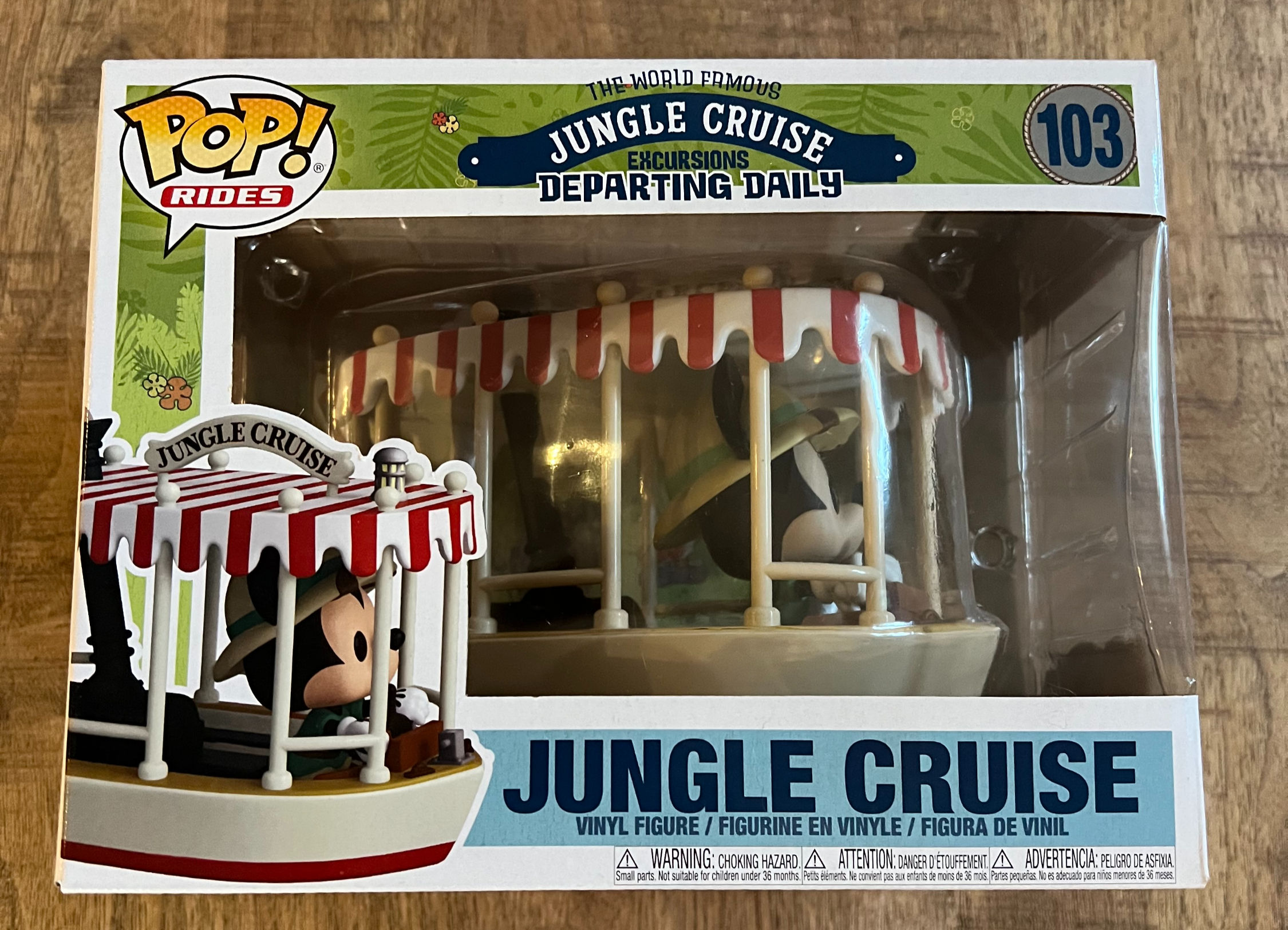 Funko Pop! Rides Disney Parks Jungle Cruise with Mickey Mouse #103