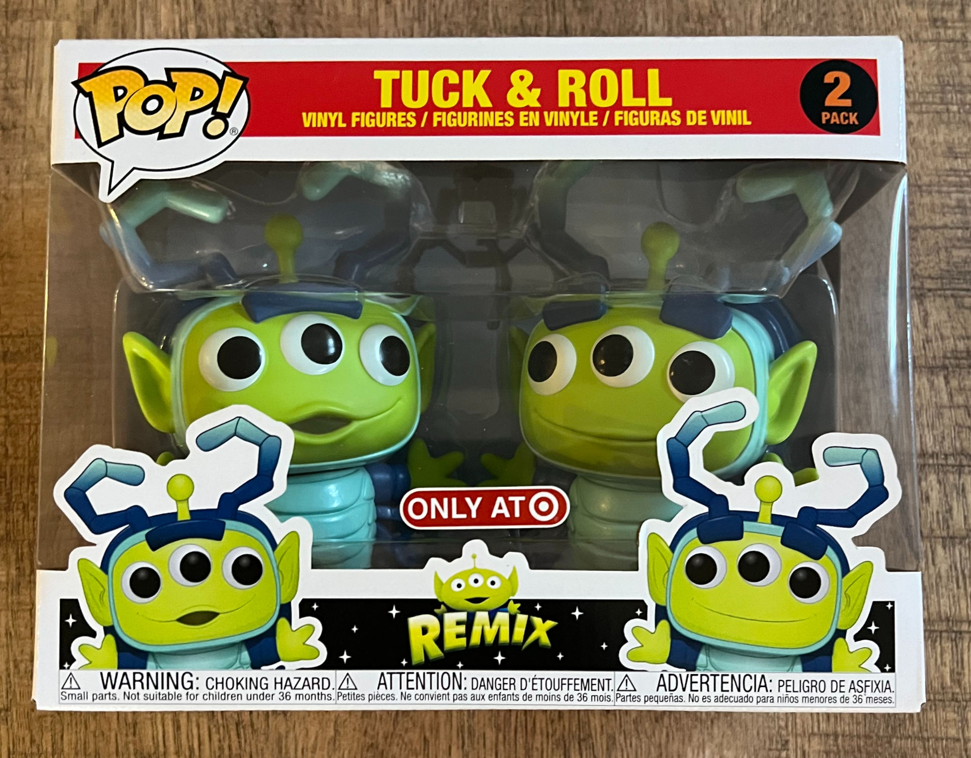 Funko Pop! Disney Pixar Remix Tuck & Roll 2-Pack – Target Exclusive