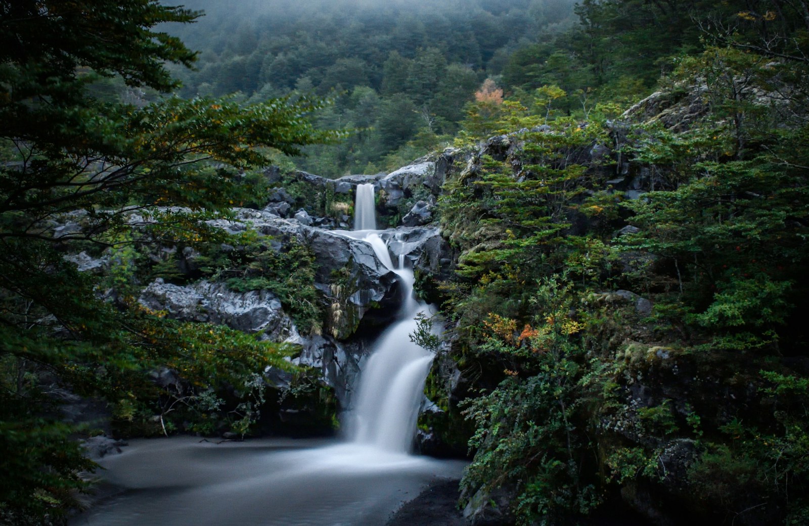 The Cascades waterfall at E.B. Jeffress Park