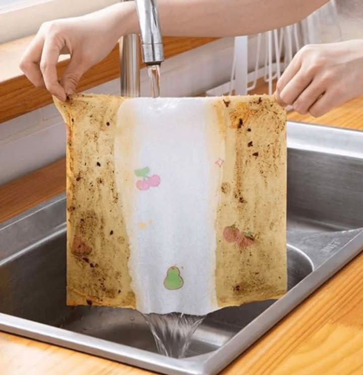 Thumbnail: 50 PCS Reusable Kitchen Paper Towels