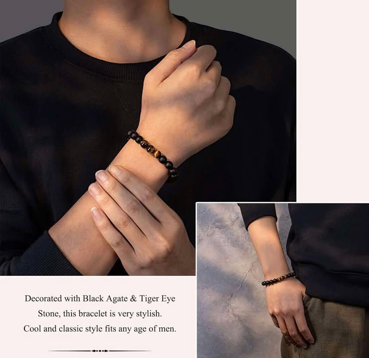 Thumbnail: Brother Natural Stone Bracelet