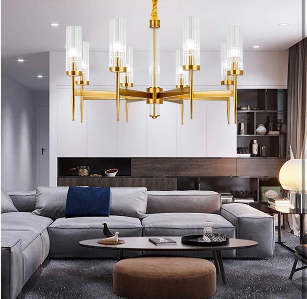 Thumbnail: Modern Chandelier- Gold
