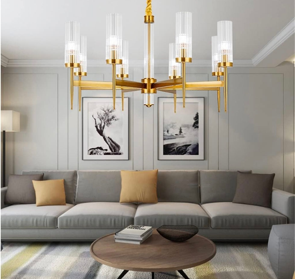 Thumbnail: Modern Chandelier- Gold
