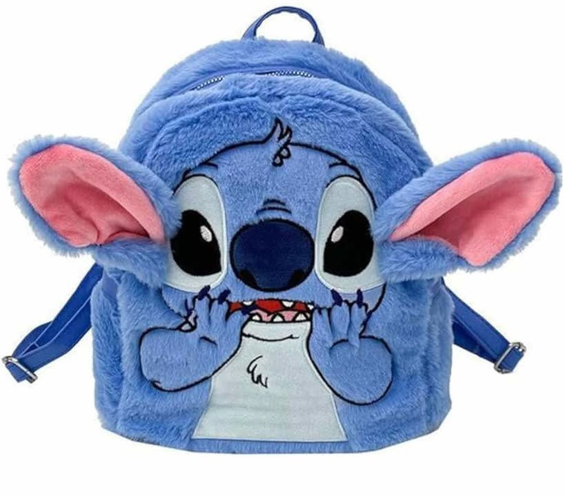 Thumbnail: Plush Backpack for Girls- Stitch