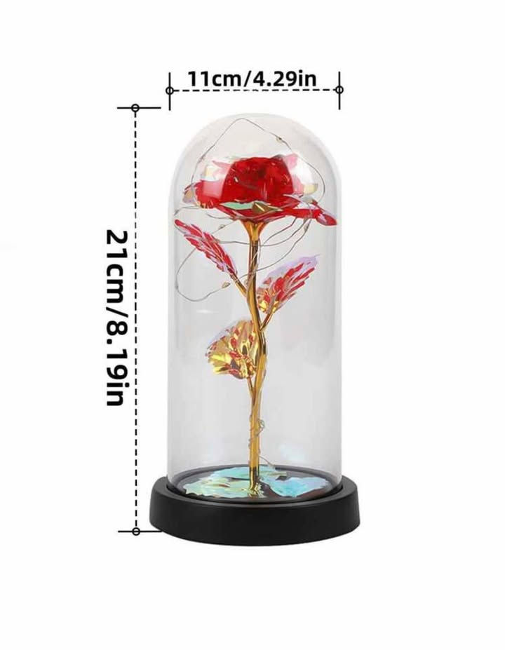 Thumbnail: Lighting Rose in Dome- Gift