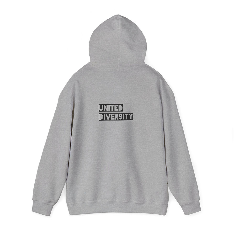 Thumbnail: "Black and White Unite" - Hoodie