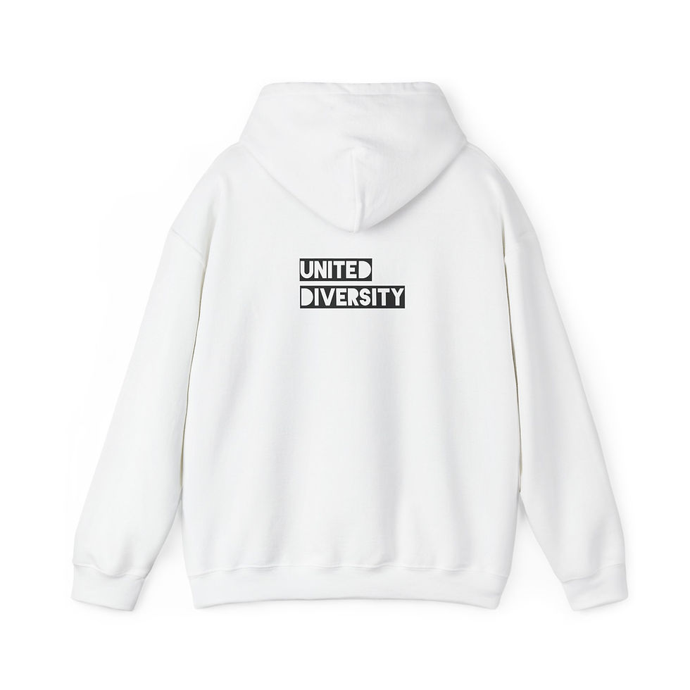 Thumbnail: "Black and White Unite" - Hoodie