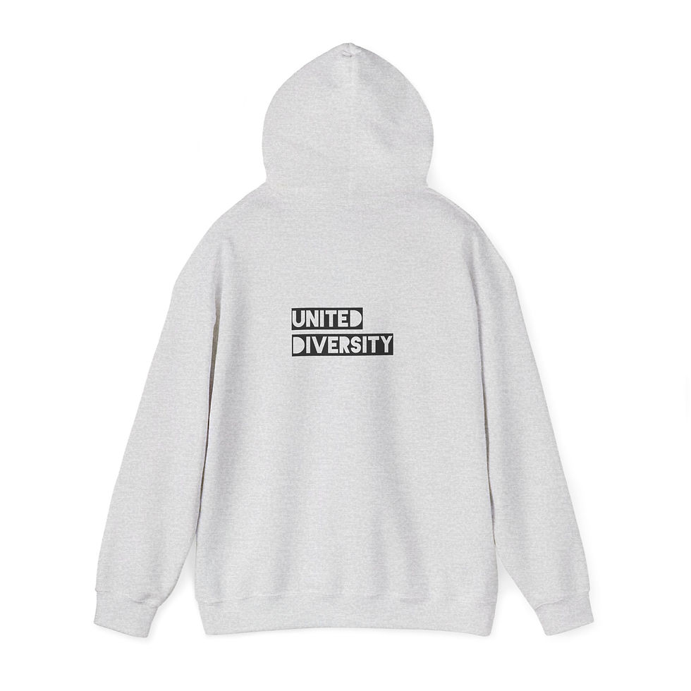 Thumbnail: "Black and White Unite" - Hoodie