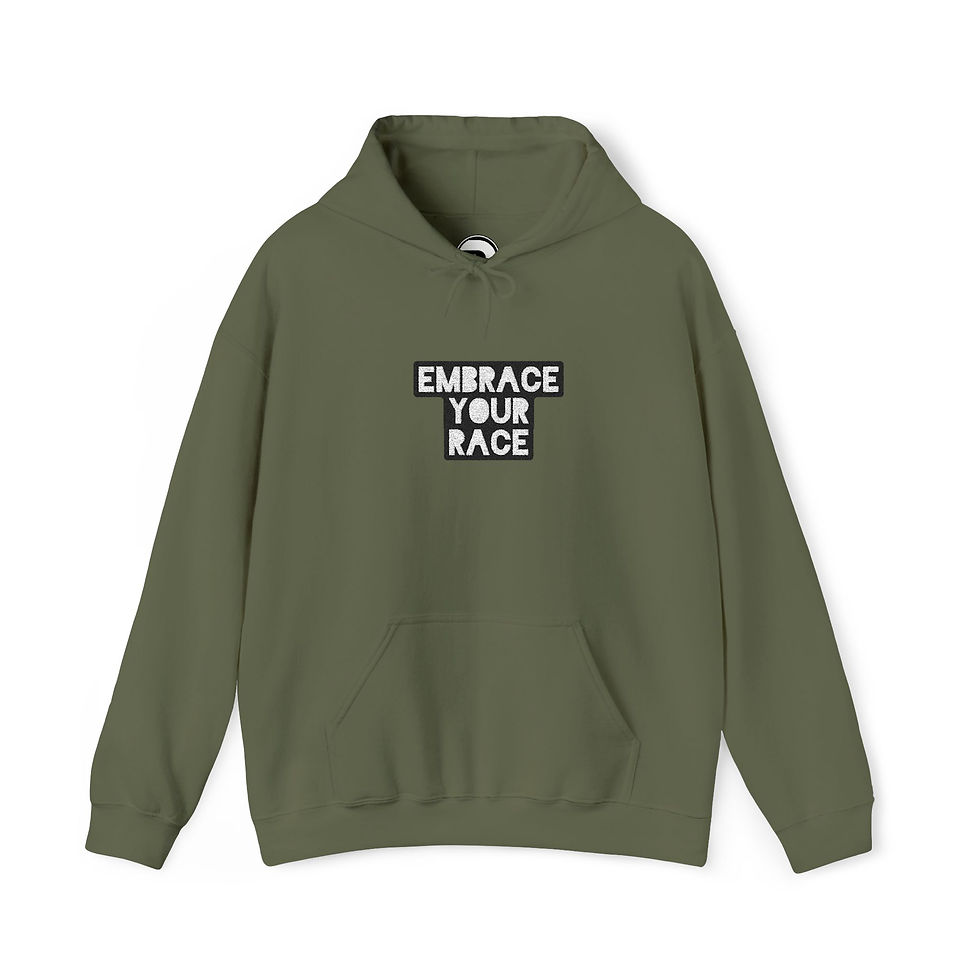 Thumbnail: "Embrace Your Race" - Embroidered Sweatshirt