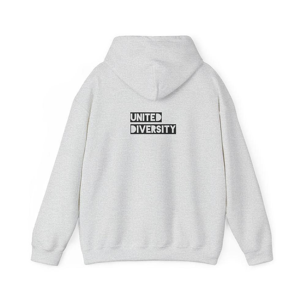 Thumbnail: "Black and White Unite" - Hoodie