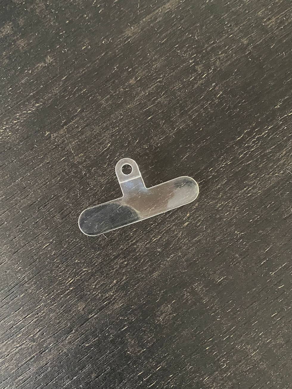 Bevestigingsstukje Klein