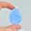 Thumbnail: Blue Dragon Glass Necklace - Wyvern Intaglio Pendant - In Stock and Ready to