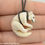 Thumbnail: Resin Arctic Wolf Necklace