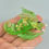 Thumbnail: Fairy Snap Dragonet - Sleepy Spring Green Dragon