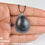 Thumbnail: Larger Smooth Dragon Egg Necklace 6