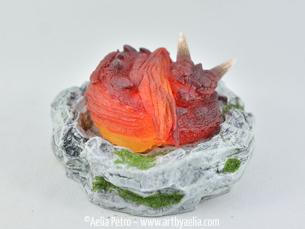 Thumbnail: Radiant Dragon with Dragon Nest - Fiery Dragon - IN STOCK