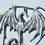 Thumbnail: Painted Resin Wrym Dragon Skeleton Necklace 2